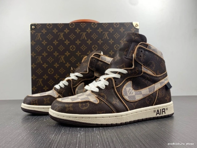 LV Air Jordan OFF-WHITE 1 x 0824